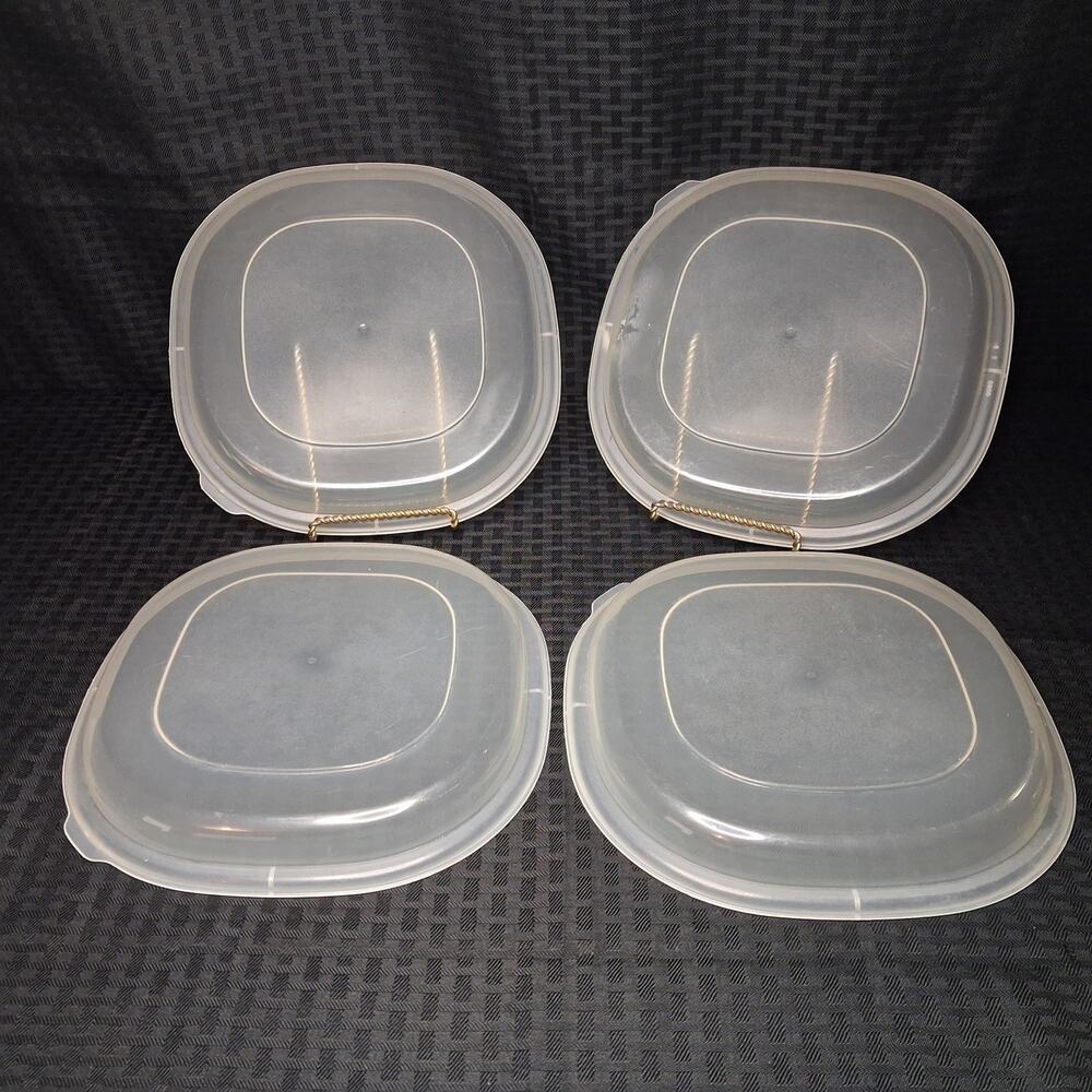 Rubbermaid Heatables Replacement Lid Square Set of 4